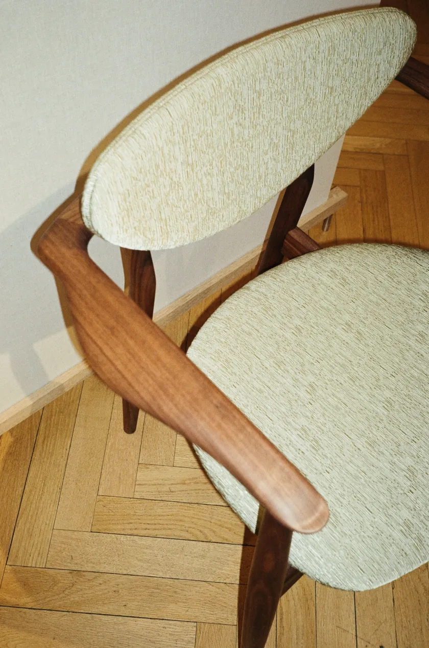 House of Finn Juhl 109 Armchair, valnød af Finn Juhl> Spisebordsstole
