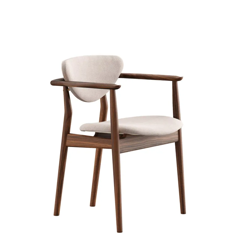 House of Finn Juhl 109 Armchair, valnød af Finn Juhl> Spisebordsstole