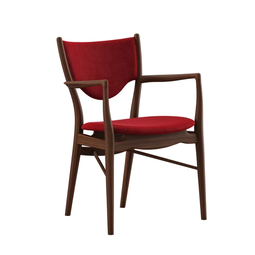 House of Finn Juhl 46 Armchair, valnød af Finn Juhl> Spisebordsstole