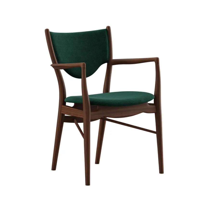 House of Finn Juhl 46 Armchair, valnød af Finn Juhl> Spisebordsstole