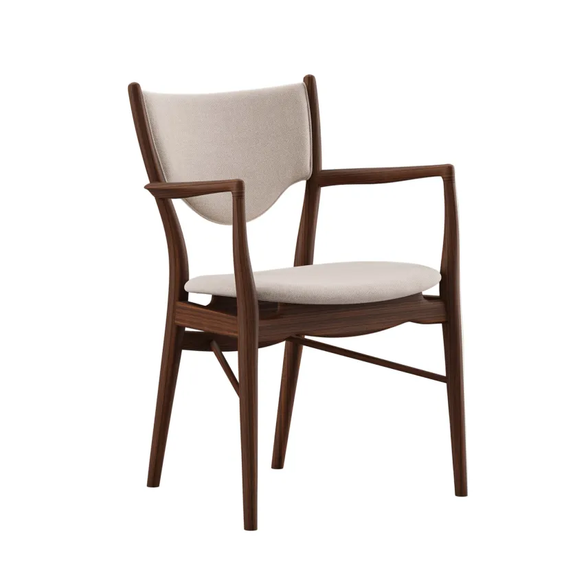 House of Finn Juhl 46 Armchair, valnød af Finn Juhl> Spisebordsstole
