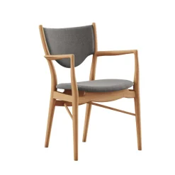 House of Finn Juhl 46 Armchair, valnød af Finn Juhl><noscript><img width=