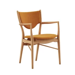 House of Finn Juhl 46 Armchair, valnød af Finn Juhl><noscript><img width=