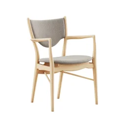 House of Finn Juhl 46 Armchair, valnød af Finn Juhl><noscript><img width=