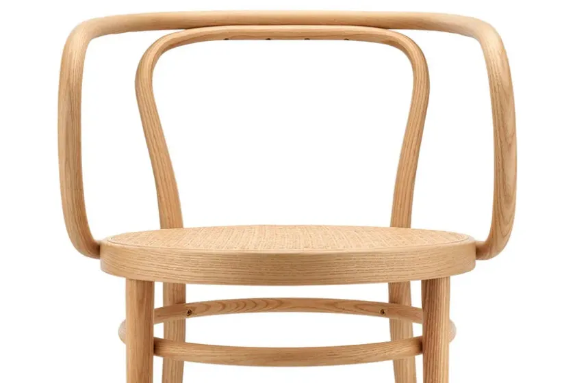 Thonet 209 Armstol, bøg fra> Spisebordsstole