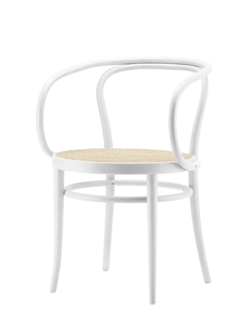 Thonet 209 Armstol, sort fra> Spisebordsstole