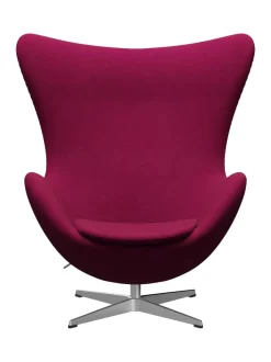 Fritz Hansen 3316 Ægget af Arne Jacobsen læder><noscript><img width=