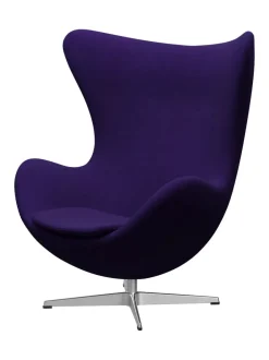 Fritz Hansen 3316 Ægget af Arne Jacobsen læder><noscript><img width=
