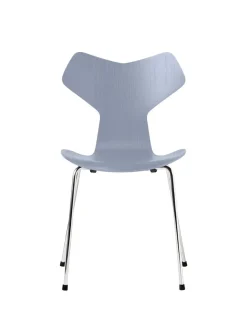 Fritz Hansen 3130 Grand Prix stol i farvet ask af Arne Jacobsen><noscript><img width=