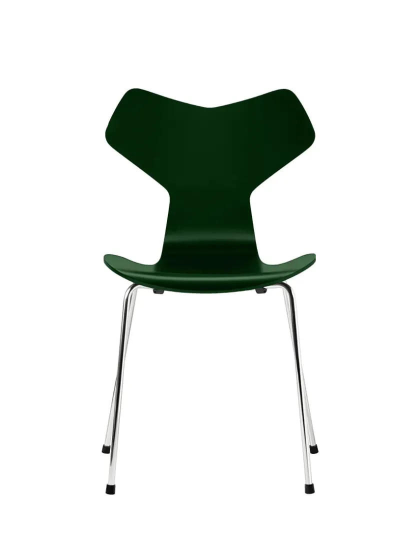 Fritz Hansen 3130 Grand Prix stol lakeret af Arne Jacobsen> Spisebordsstole