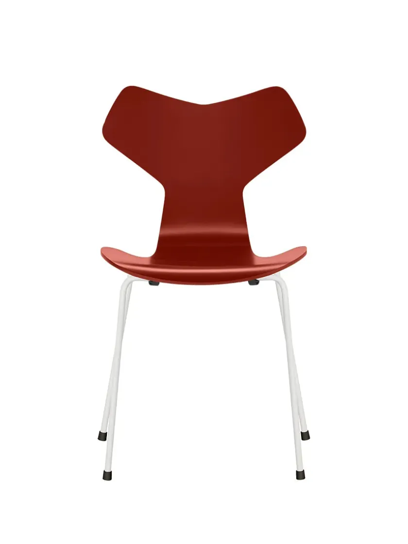 Fritz Hansen 3130 Grand Prix stol lakeret af Arne Jacobsen> Spisebordsstole