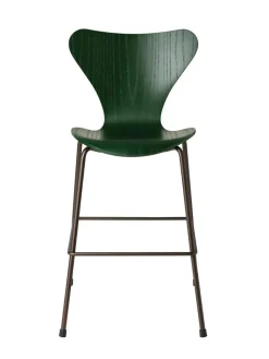 Fritz Hansen 3177 Junior Højstol, farvet ask af Arne Jacobsen>Børn Børnestole