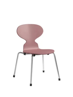 Fritz Hansen 3101 Myren Barnestol, wild rose fra>Børn Børnestole