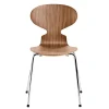 Fritz Hansen 3101 Myren Stol i natur finer af Arne Jacobsen> Spisebordsstole