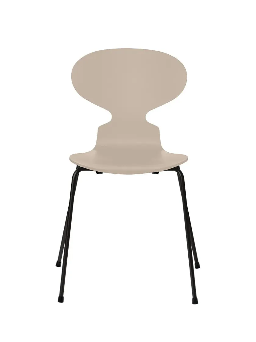 Fritz Hansen 3101 Myren Stol lakeret af Arne Jacobsen> Spisebordsstole