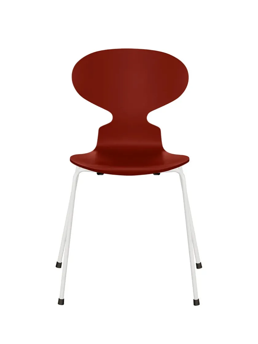 Fritz Hansen 3101 Myren Stol lakeret af Arne Jacobsen> Spisebordsstole