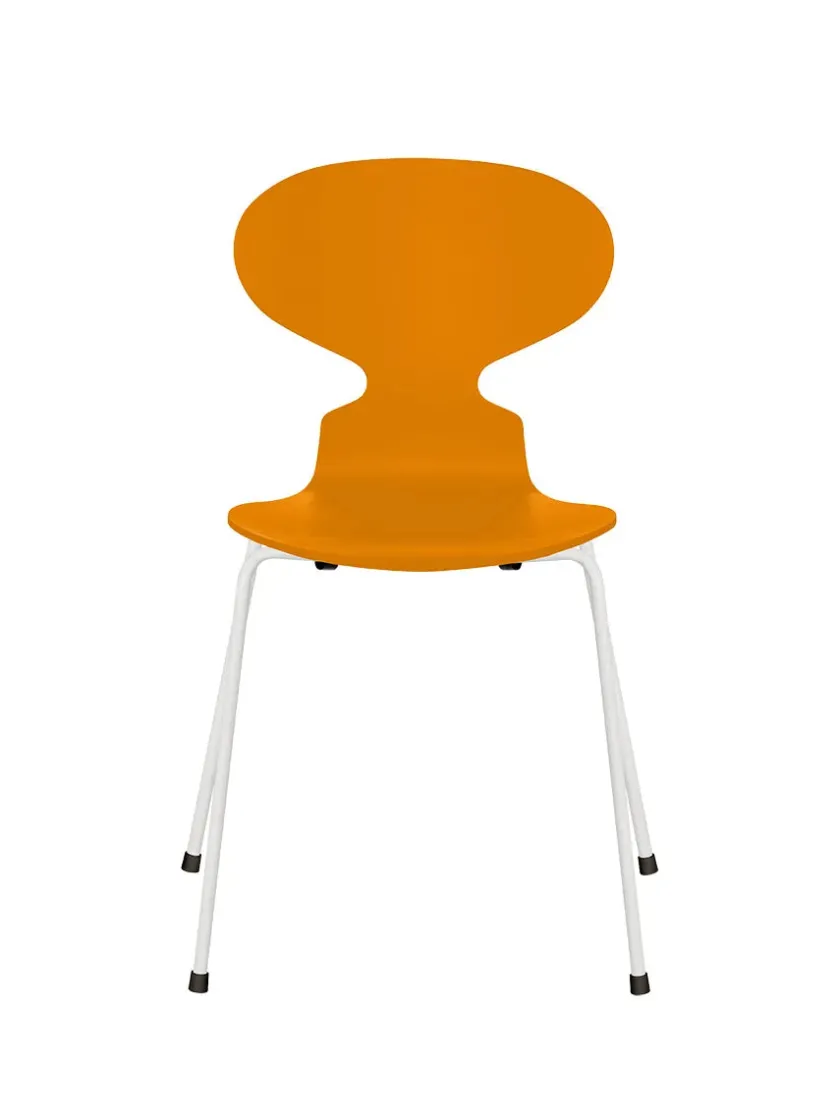 Fritz Hansen 3101 Myren Stol lakeret af Arne Jacobsen> Spisebordsstole