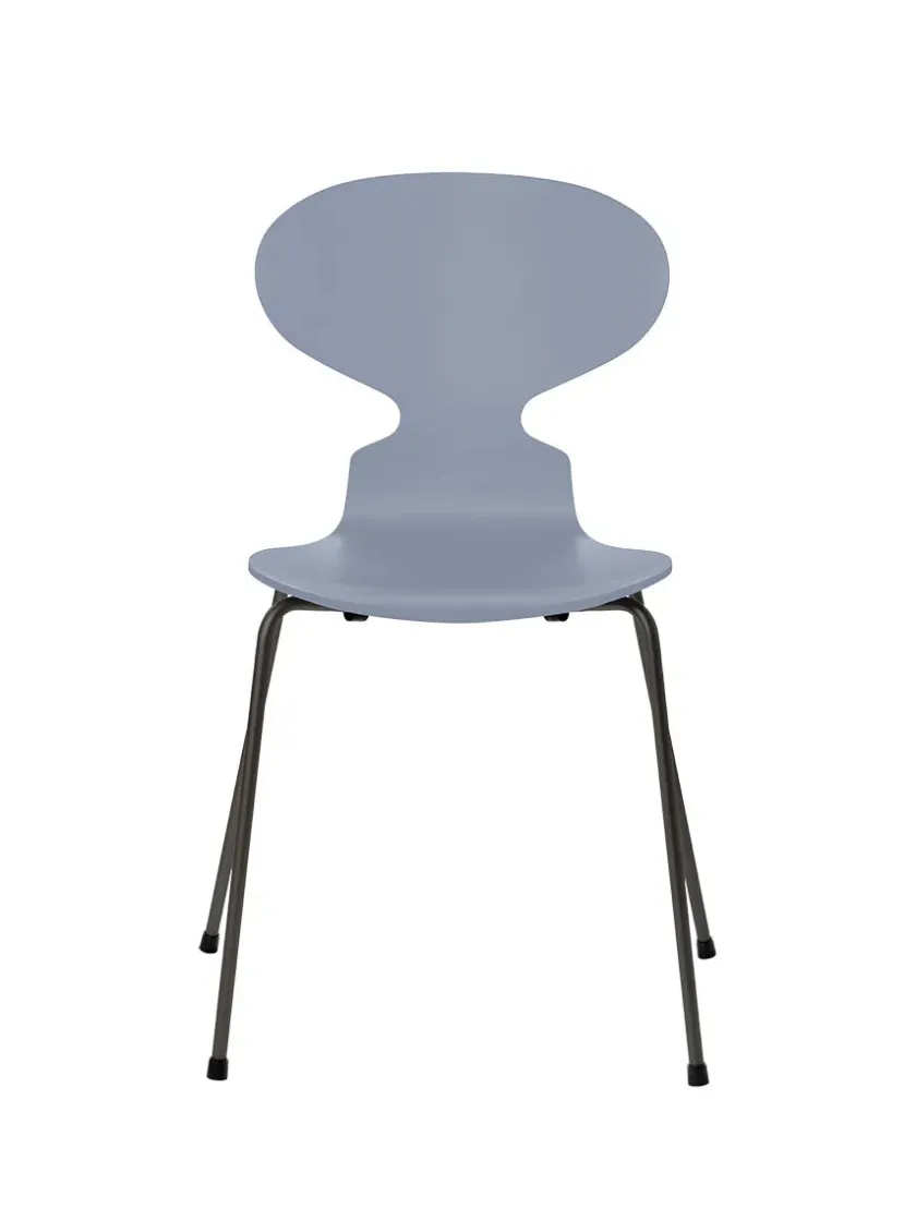 Fritz Hansen 3101 Myren Stol lakeret af Arne Jacobsen> Spisebordsstole