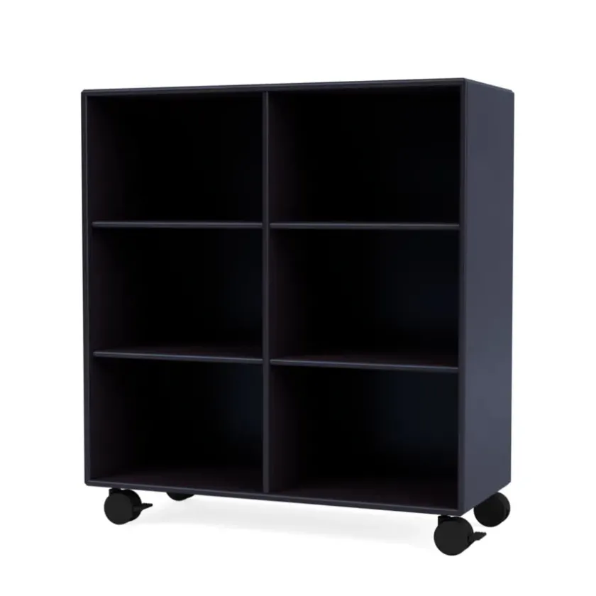 Montana 1113 reol inkl. hjul fra> Reoler