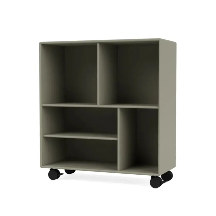 Montana 1619 reol inkl. hjul fra> Reoler