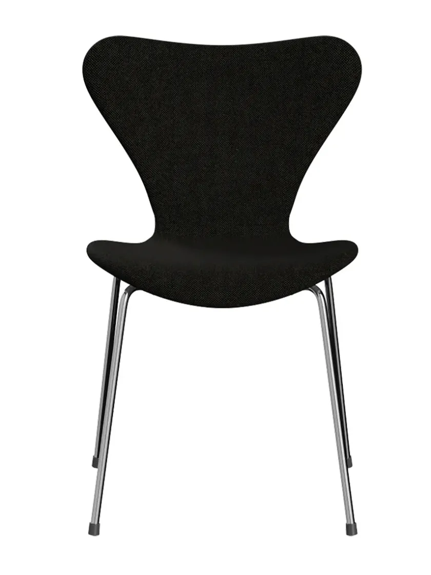 Fritz Hansen 3107 Serie 7, fuldpolstret af Arne Jacobsen> Spisebordsstole