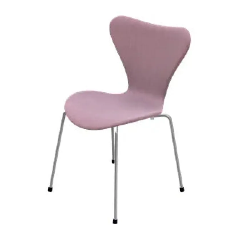Fritz Hansen 3107 Serie 7, fuldpolstret af Arne Jacobsen> Spisebordsstole