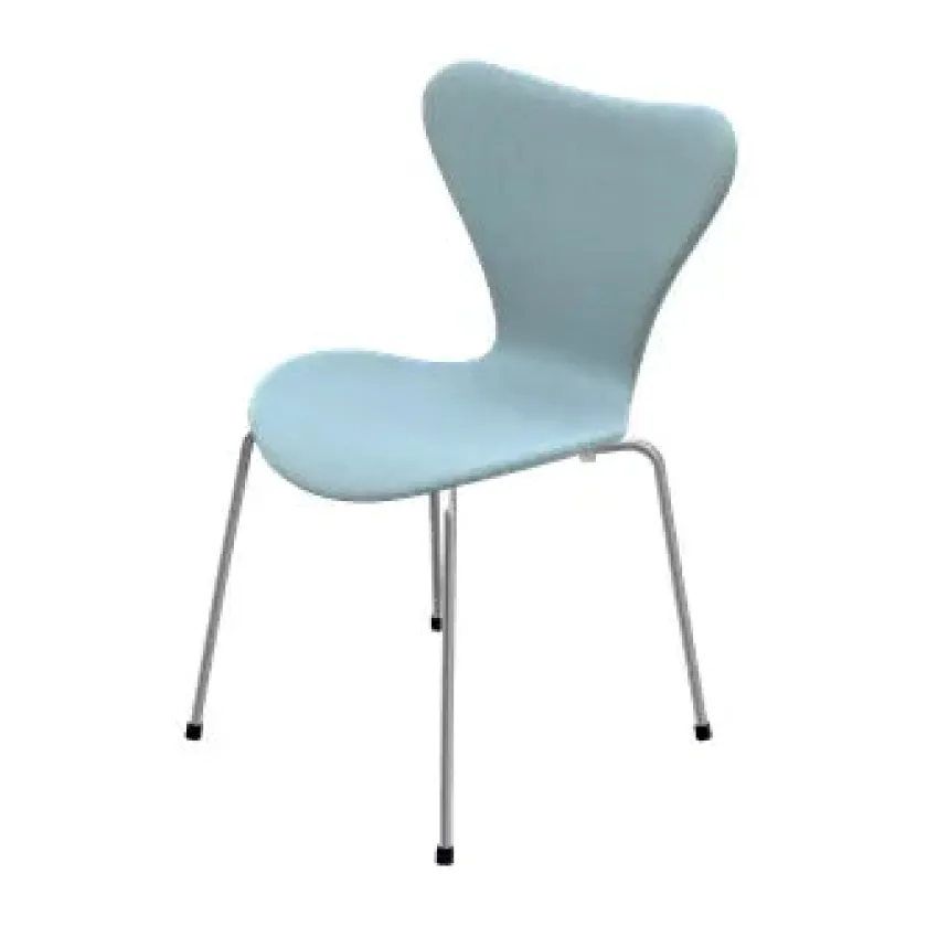 Fritz Hansen 3107 Serie 7, fuldpolstret af Arne Jacobsen> Spisebordsstole