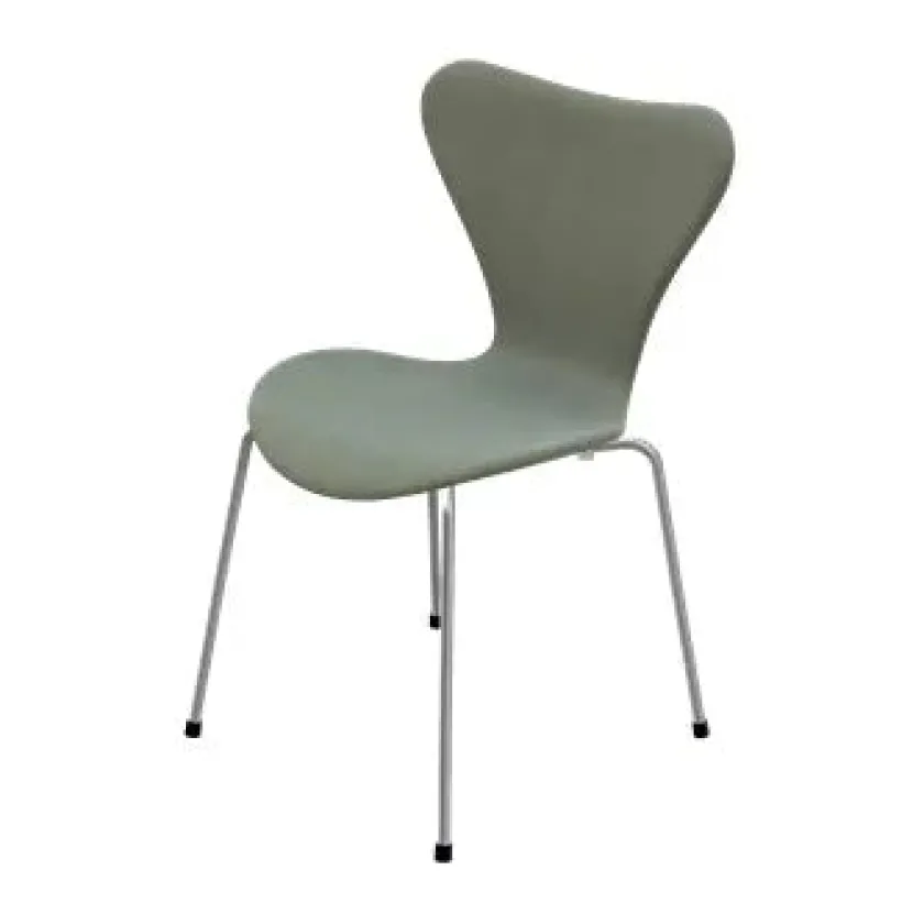 Fritz Hansen 3107 Serie 7, fuldpolstret af Arne Jacobsen> Spisebordsstole
