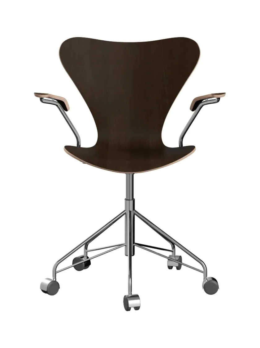 Fritz Hansen 3217 Serie 7 Kontorstol af Arne Jacobsen> Kontorstole