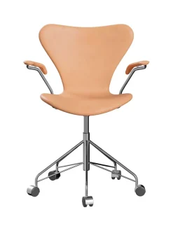 Fritz Hansen 3217 Serie 7 Kontorstol af Arne Jacobsen><noscript><img width=