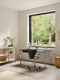 Fritz Hansen 3217 Serie 7 Kontorstol af Arne Jacobsen><noscript><img width=