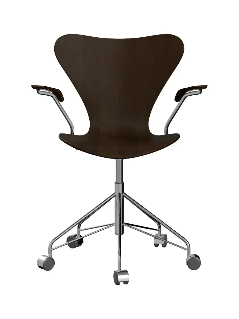 Fritz Hansen 3217 Serie 7 Kontorstol af Arne Jacobsen> Kontorstole