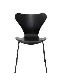 Fritz Hansen 3107 Serie 7 stol i farvet ask af Arne Jacobsen><noscript><img width=