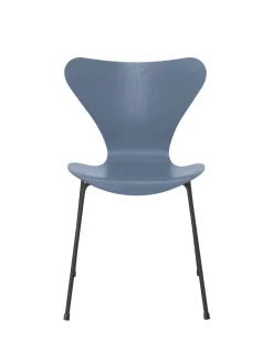 Fritz Hansen 3107 Serie 7 stol i farvet ask af Arne Jacobsen><noscript><img width=