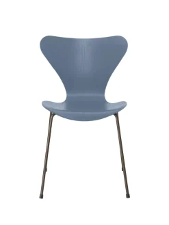 Fritz Hansen 3107 Serie 7 stol i farvet ask af Arne Jacobsen><noscript><img width=