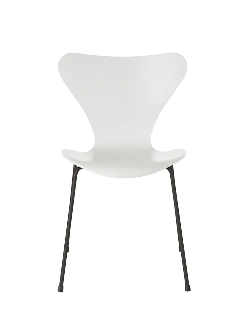 Fritz Hansen 3107 Serie 7 stol lakeret af Arne Jacobsen> Spisebordsstole