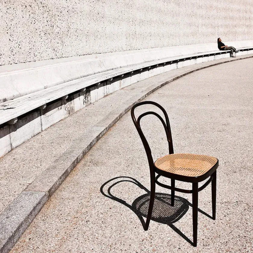 Thonet 214 Spisestol, bøg fra> Spisebordsstole