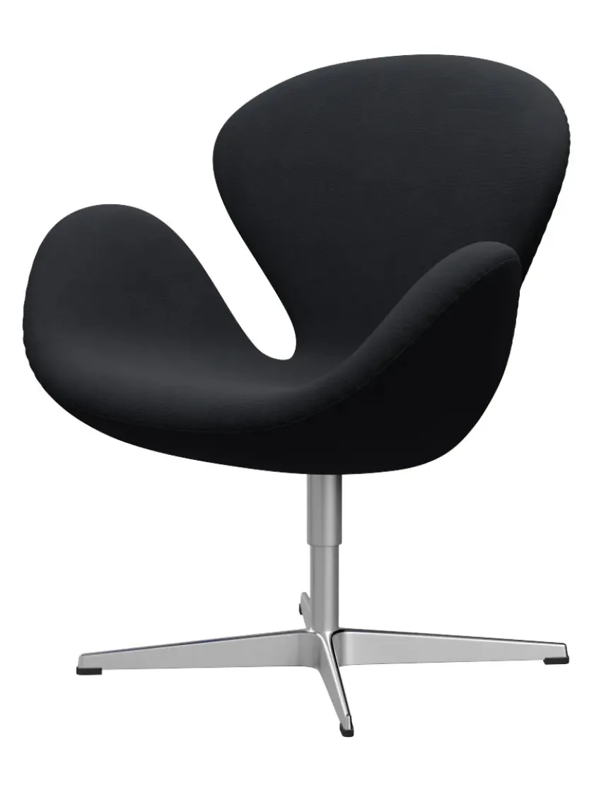 Fritz Hansen 3320 Svanen i stof (prisgruppe 1) af Arne Jacobsen> Lænestole