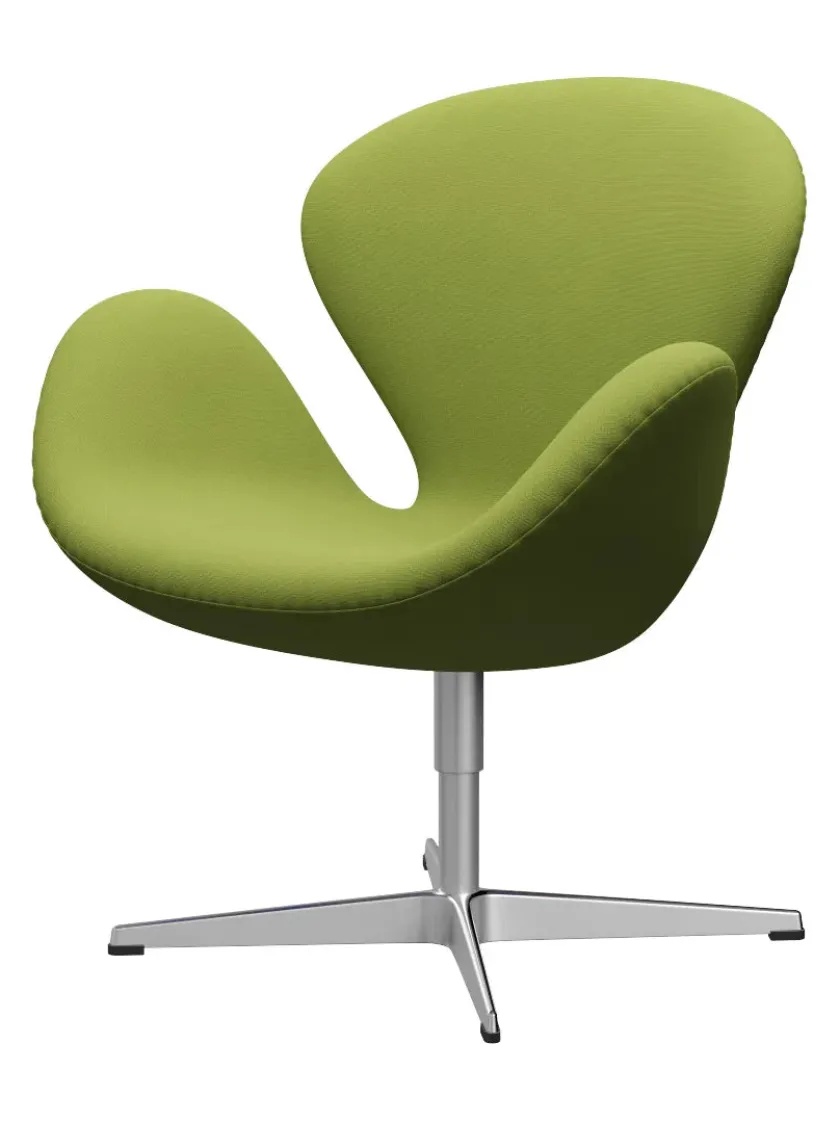Fritz Hansen 3320 Svanen i stof (prisgruppe 1) af Arne Jacobsen> Lænestole