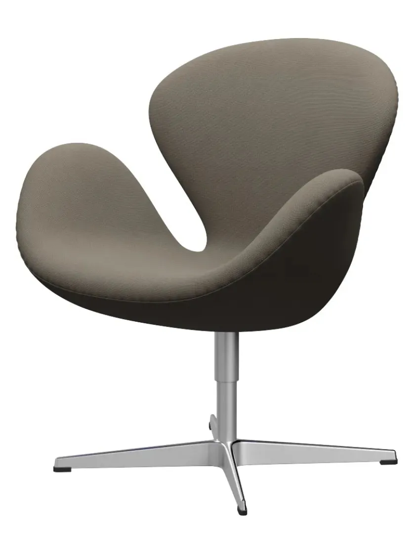 Fritz Hansen 3320 Svanen i stof (prisgruppe 1) af Arne Jacobsen> Lænestole