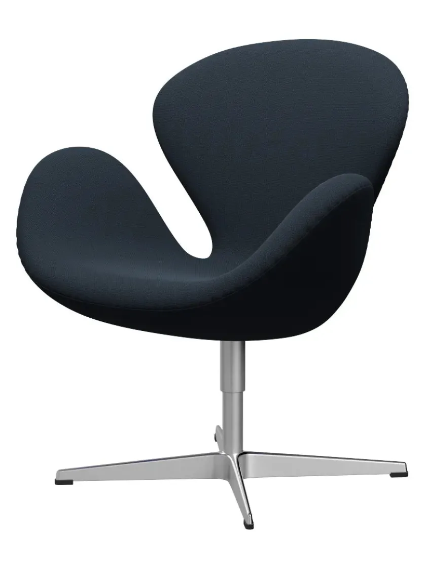 Fritz Hansen 3320 Svanen i stof (prisgruppe 1) af Arne Jacobsen> Lænestole