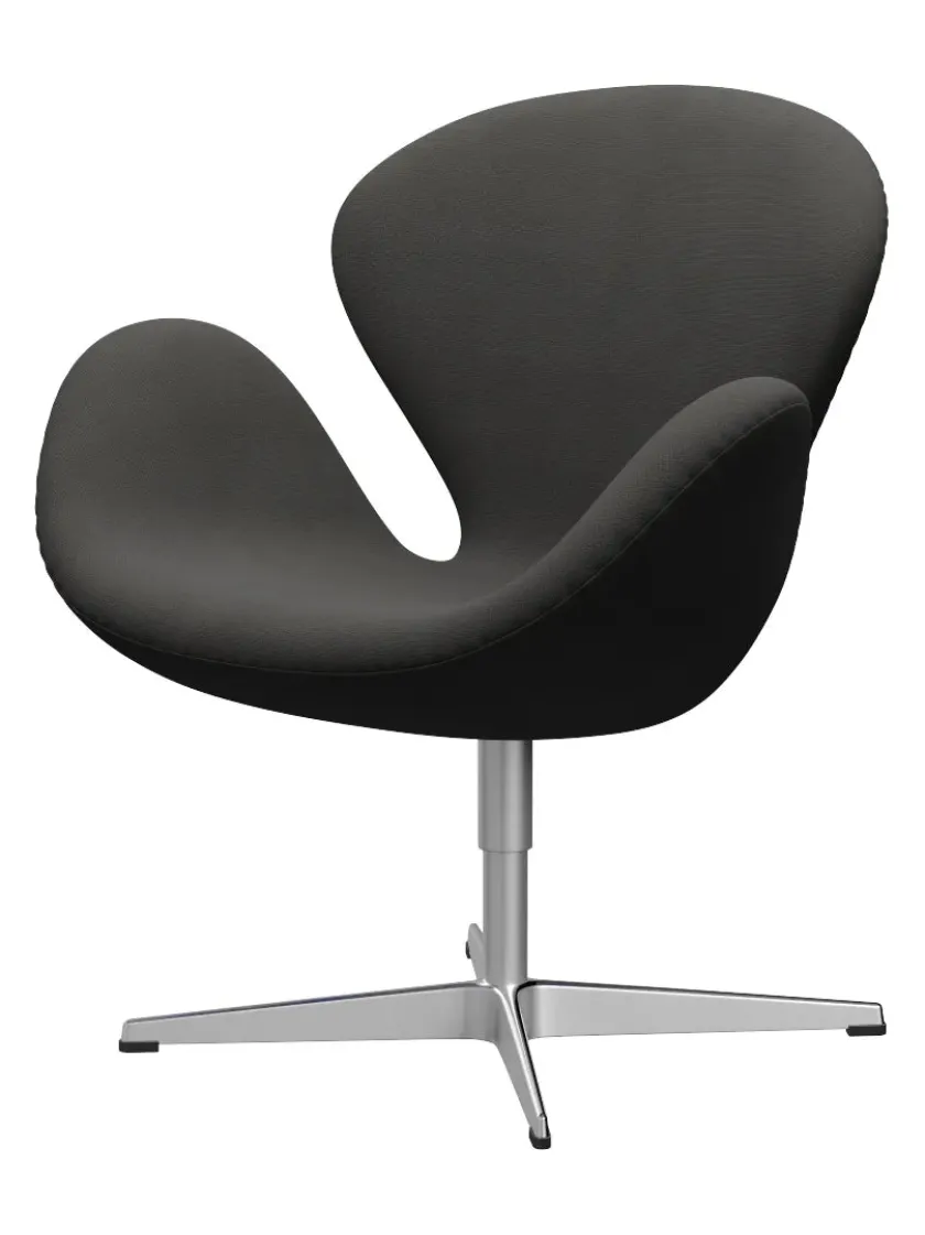 Fritz Hansen 3320 Svanen i stof (prisgruppe 1) af Arne Jacobsen> Lænestole