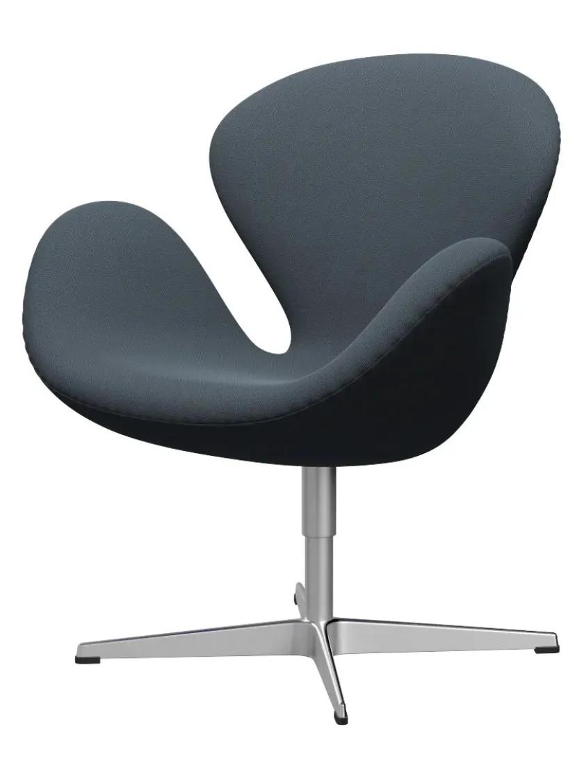 Fritz Hansen 3320 Svanen i stof (prisgruppe 1) af Arne Jacobsen> Lænestole