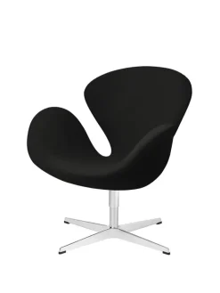 Fritz Hansen 3320 Svanen i stof (prisgruppe 1) af Arne Jacobsen><noscript><img width=