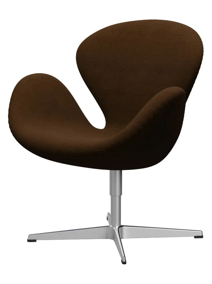 Fritz Hansen 3320 Svanen i stof (prisgruppe 1) af Arne Jacobsen> Lænestole