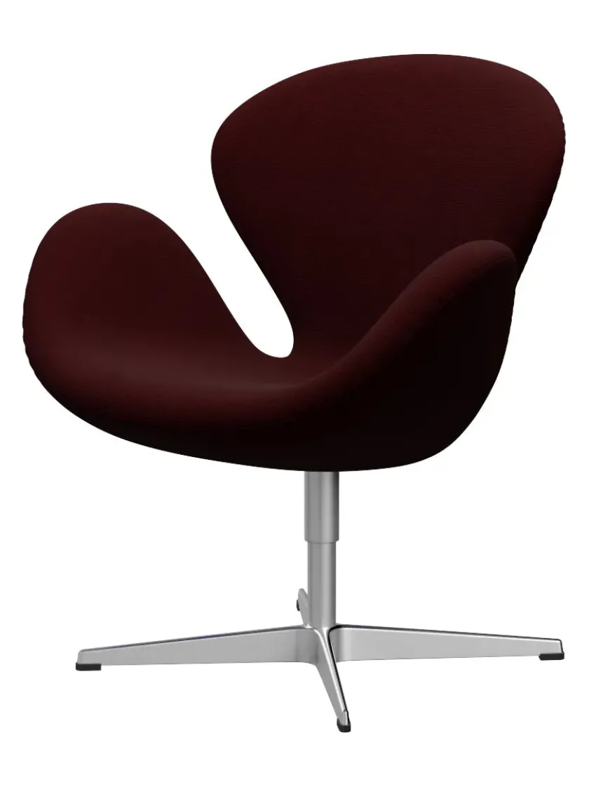 Fritz Hansen 3320 Svanen i stof (prisgruppe 1) af Arne Jacobsen> Lænestole