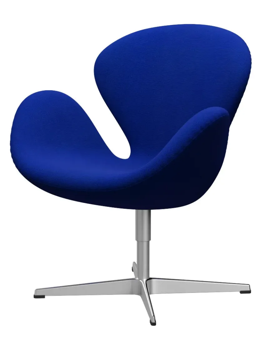 Fritz Hansen 3320 Svanen i stof (prisgruppe 1) af Arne Jacobsen> Lænestole