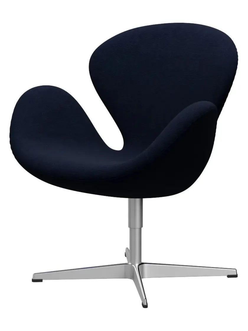 Fritz Hansen 3320 Svanen i stof (prisgruppe 1) af Arne Jacobsen> Lænestole