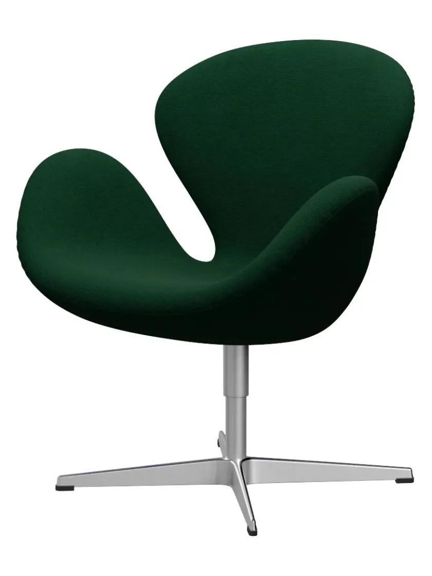 Fritz Hansen 3320 Svanen i stof (prisgruppe 1) af Arne Jacobsen> Lænestole