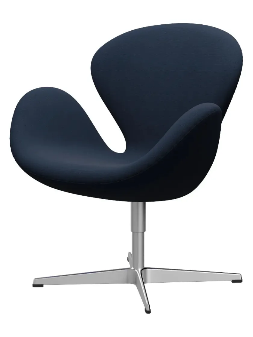 Fritz Hansen 3320 Svanen i stof (prisgruppe 1) af Arne Jacobsen> Lænestole